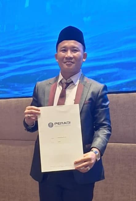 Penerimaan SK Pengangkatan Sumpah Peradi