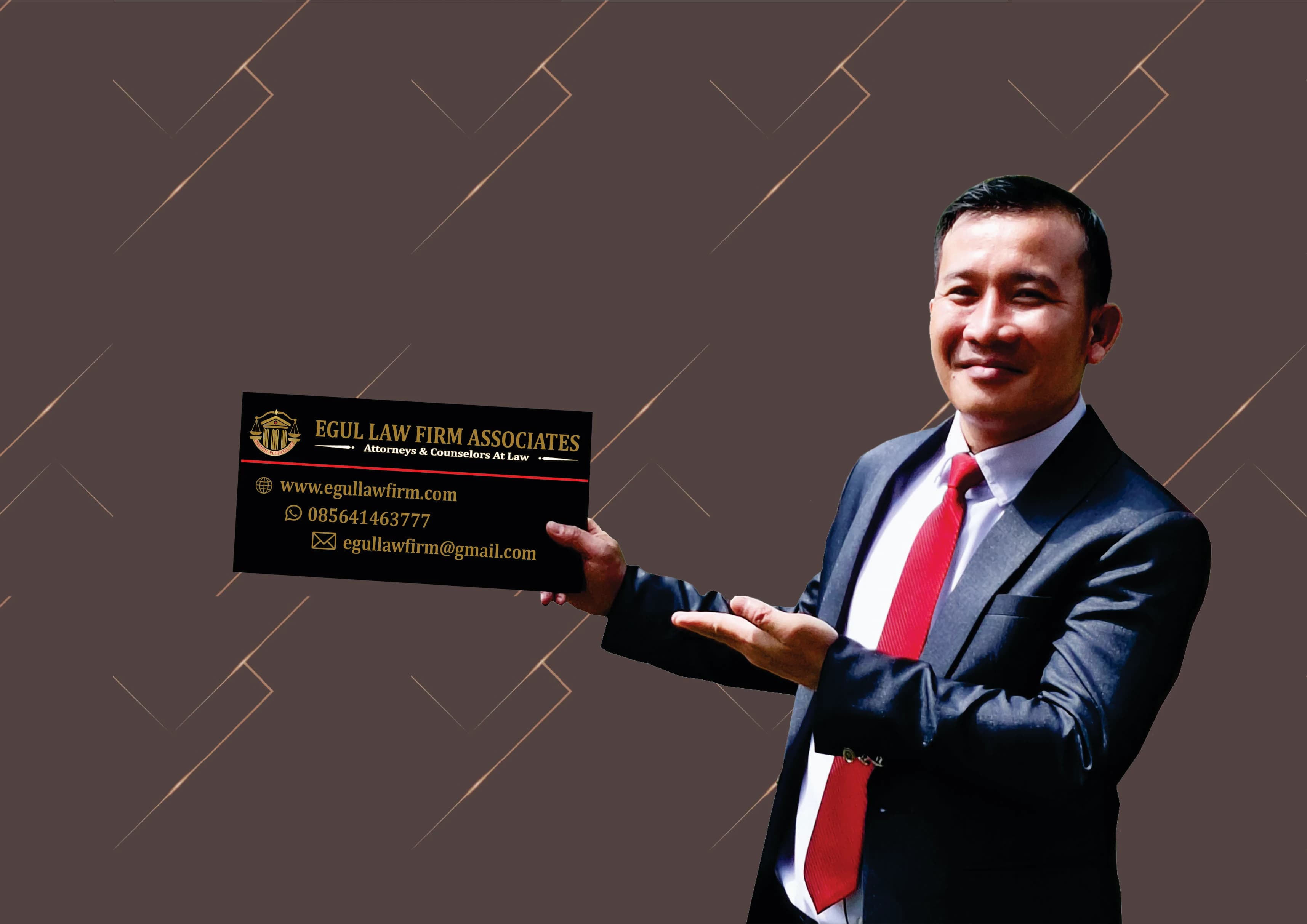 Latar belakang kantor hukum